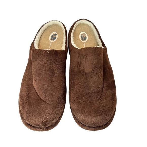 Dr. Comfort Brown Slip On Lounge Shoes Mens Size 10 - Picture 10 of 12